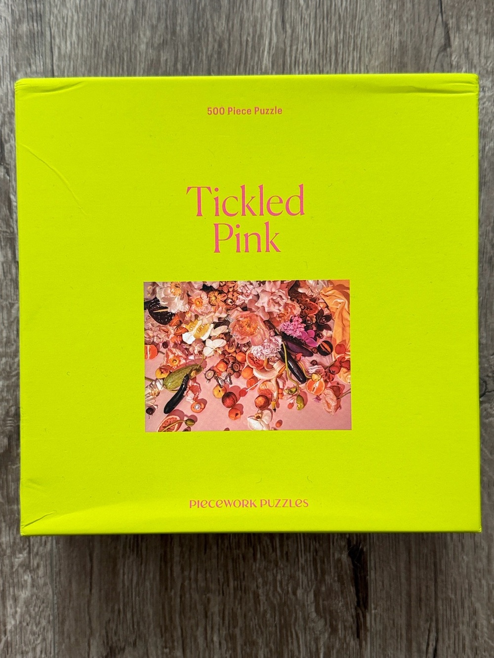 Piecework Puzzles “ Tickled Pink”